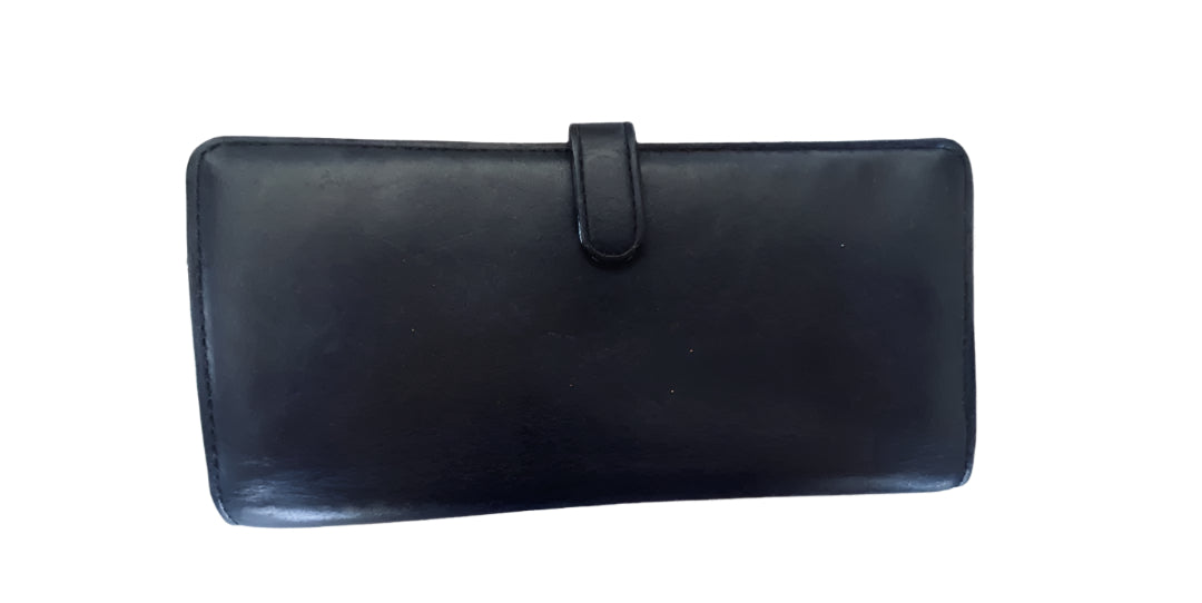 Black Leather Coach Wallet