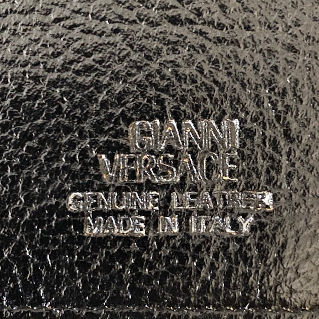 Authentic Rare Gianni Versace Madusa Head Bi-Fold Wallet